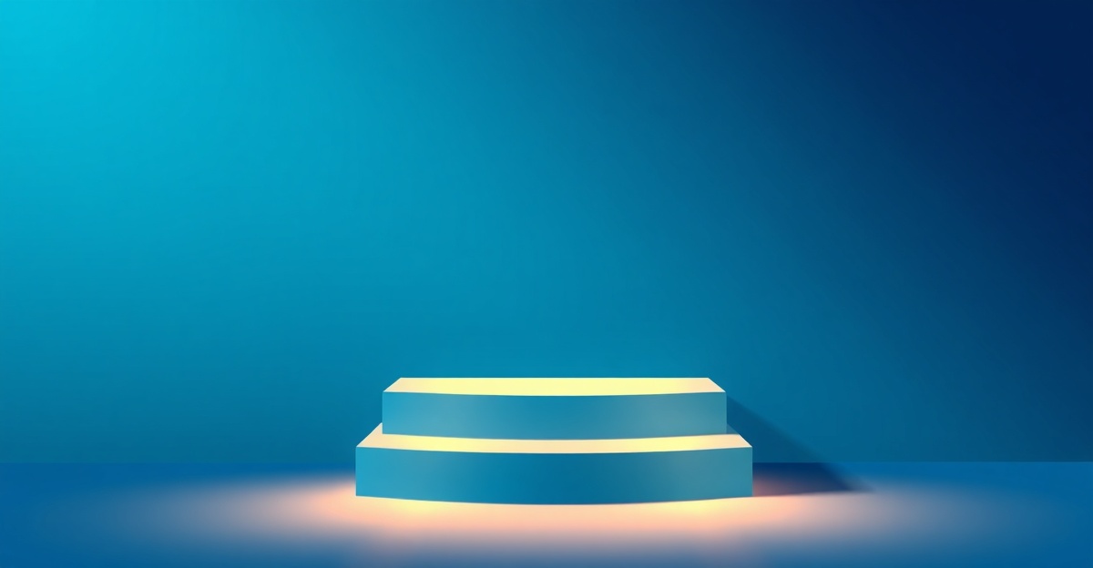 AI maturity model — three ascending stages connected by light